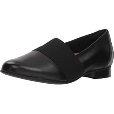 Loafer Für Damen, Unblush, Schwarzes Leder, Clarks