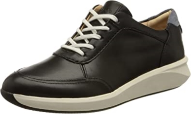 Damen-sneaker Un Rio Mix Navy Led Clarks
