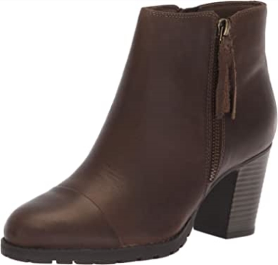Verona Peach Fashion Damenstiefel Clarks Olivenleder