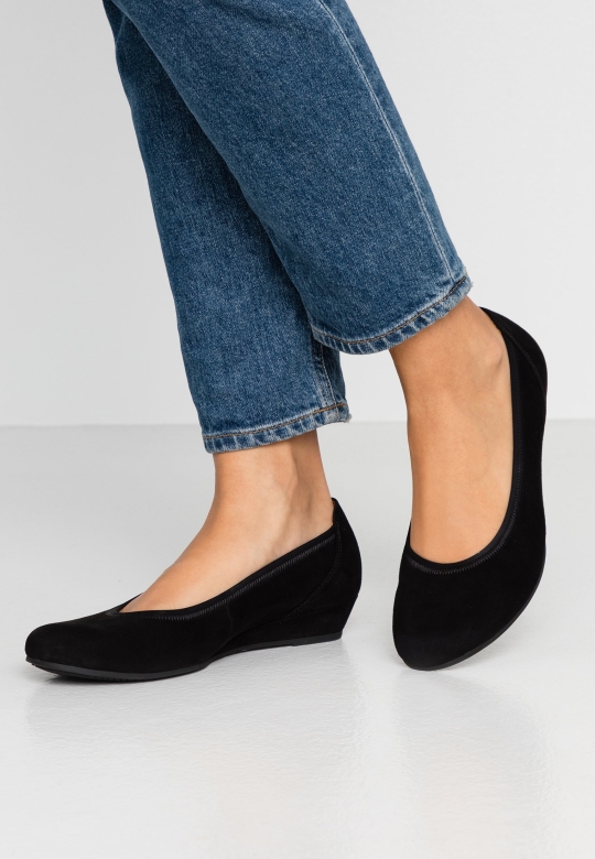 Keile Clarks Schwarz