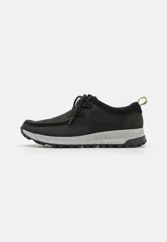 Clarks Schwarz Atl Trek Wally Lässige Schnürschuhe