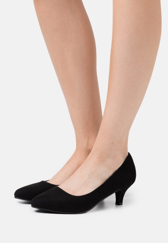 Schwarze Fashion Clarks Klassische Heels