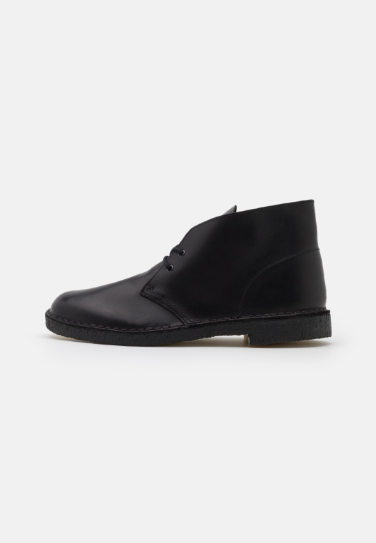 Desert Boot Lässige Schnürschuhe Schwarz Clarks