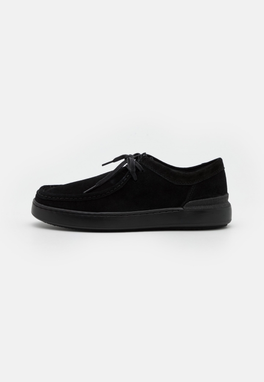 Black Court Lite Wally Schnürschuhe Clarks