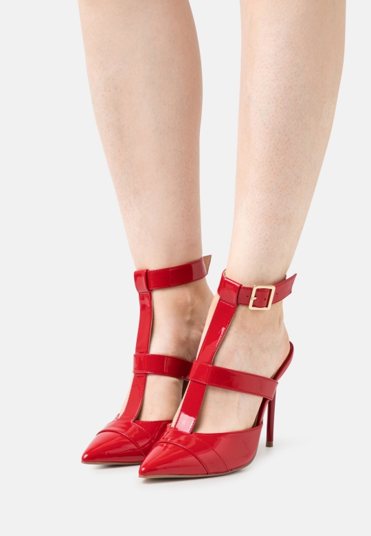 Clarks Klassische Heels Rot
