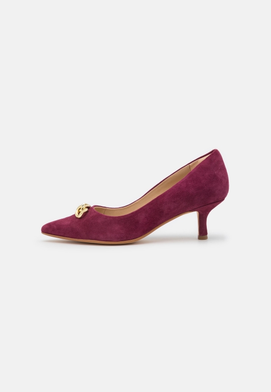 Clarks Merlotviolette Klassische Heels