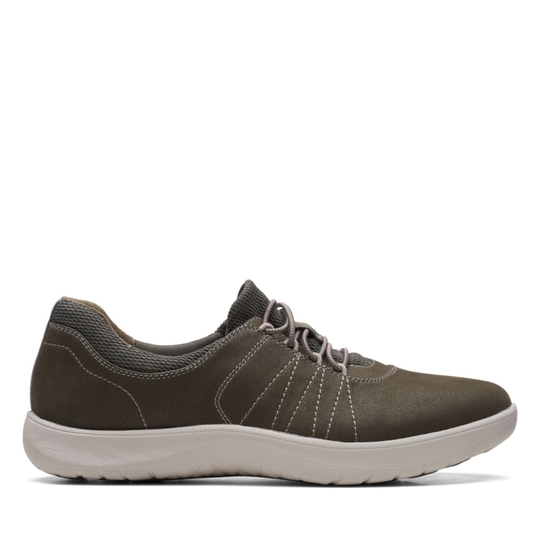 Adella Walk Dunkeloliv Txt Clarks Dunkeloliv Txt