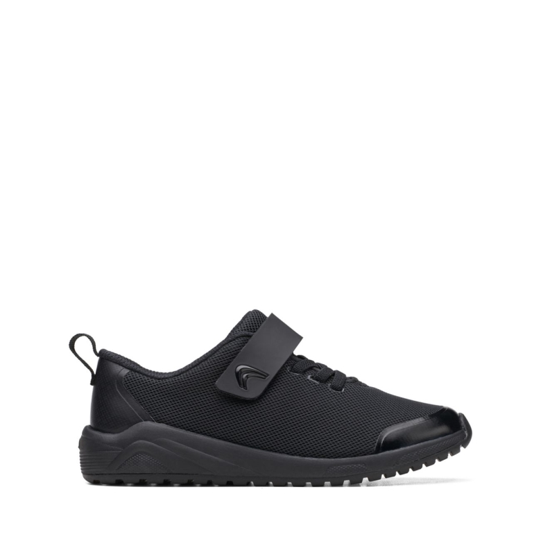 Aeon Pace Kid Black Clarks Black