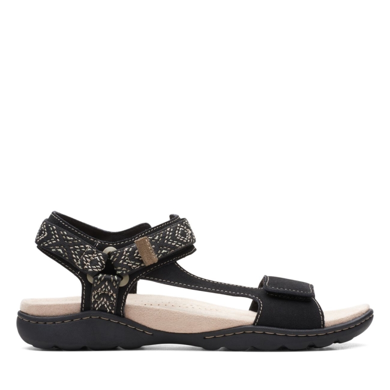 Amanda Step Schwarzes Wildleder Schwarzes Wildleder Clarks