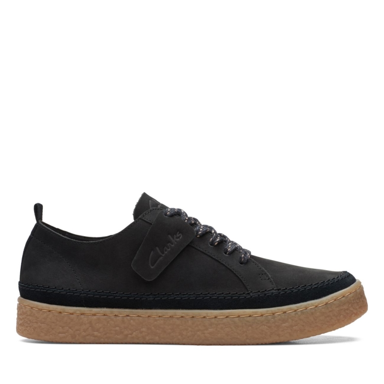 Barleigh Spitze Schwarzes Nubuk Clarks Schwarzes Nubuk
