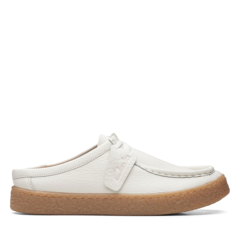 Der Barleigh Pantoffel Cremefarbener Führer Cremefarbener Führer Clarks