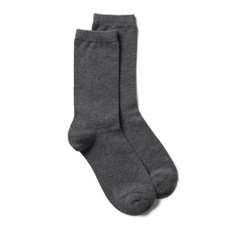 Basic Bamboo Crew Charcoal Charcoal Clarks