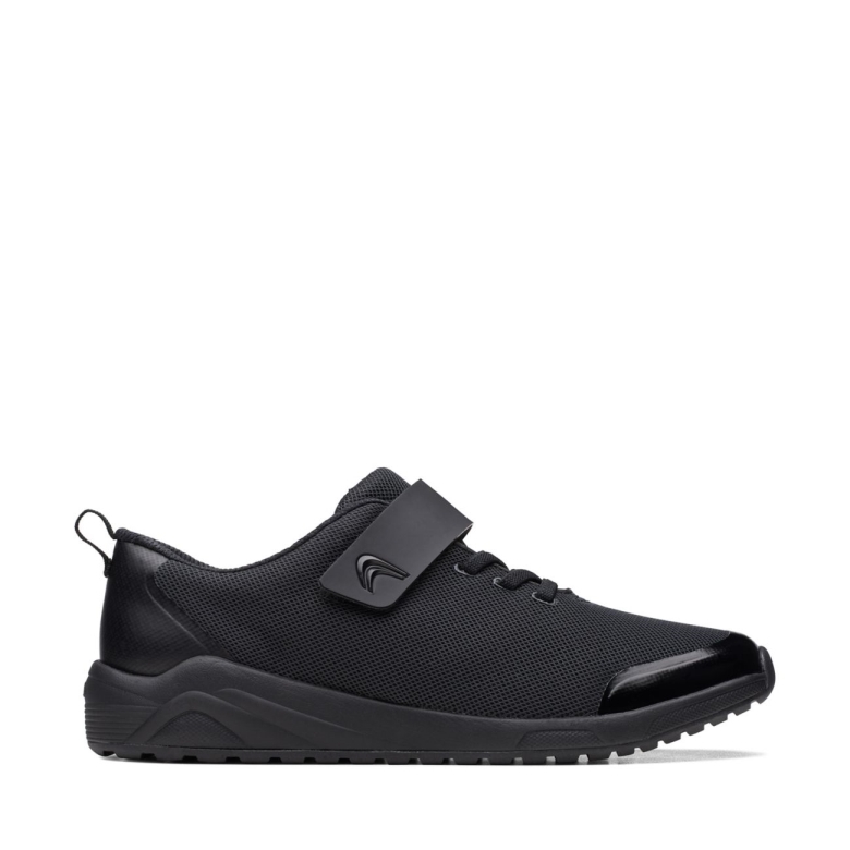 Black Clarks Aeon Tempo Jugend Schwarz