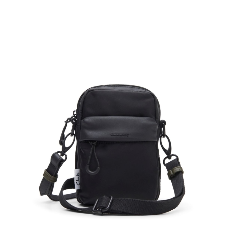 Black Clarks Marathon Nano Schwarz