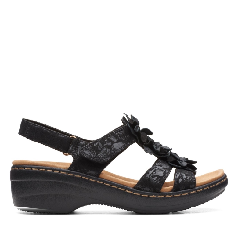 Schwarze Clarks Merliah Sheryl Schwarz