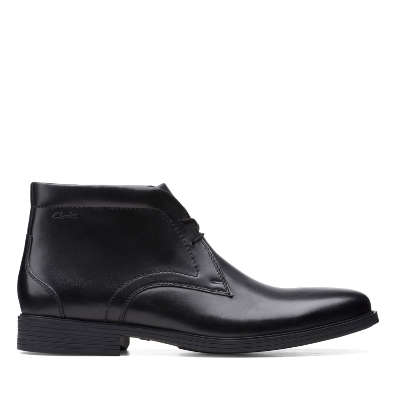 Schwarz Clarks Whiddon Mittelschwarz