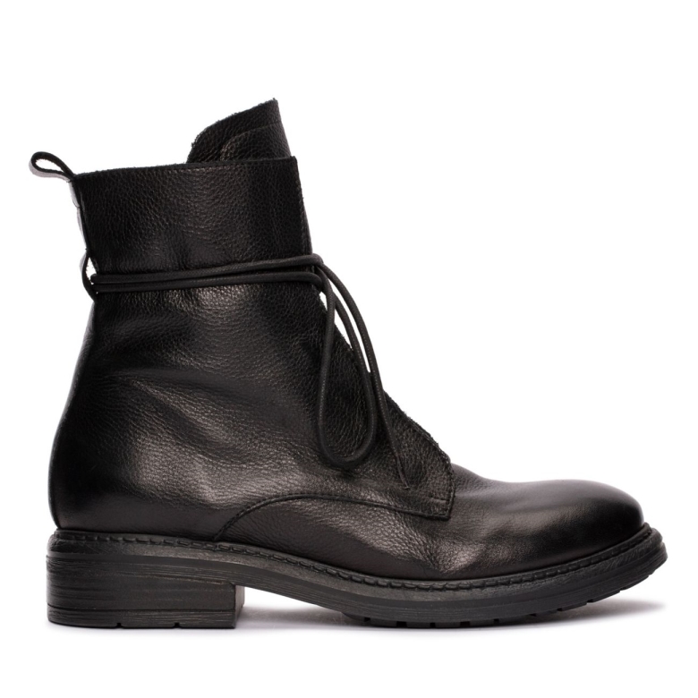 Schwarzes Leder Clarks Rixle Lace Schwarzes Leder