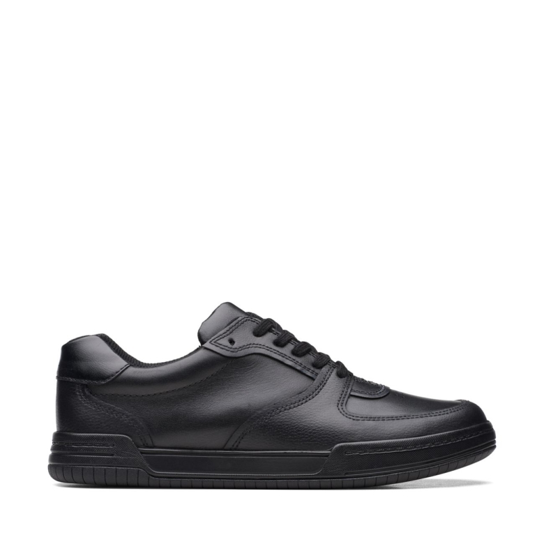 Schwarzes Leder Rehkitz Lag Jugend Schwarzes Leder Clarks