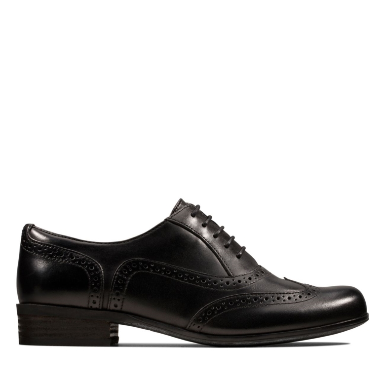 Schwarzes Leder Hamble Eiche Schwarzes Leder Clarks