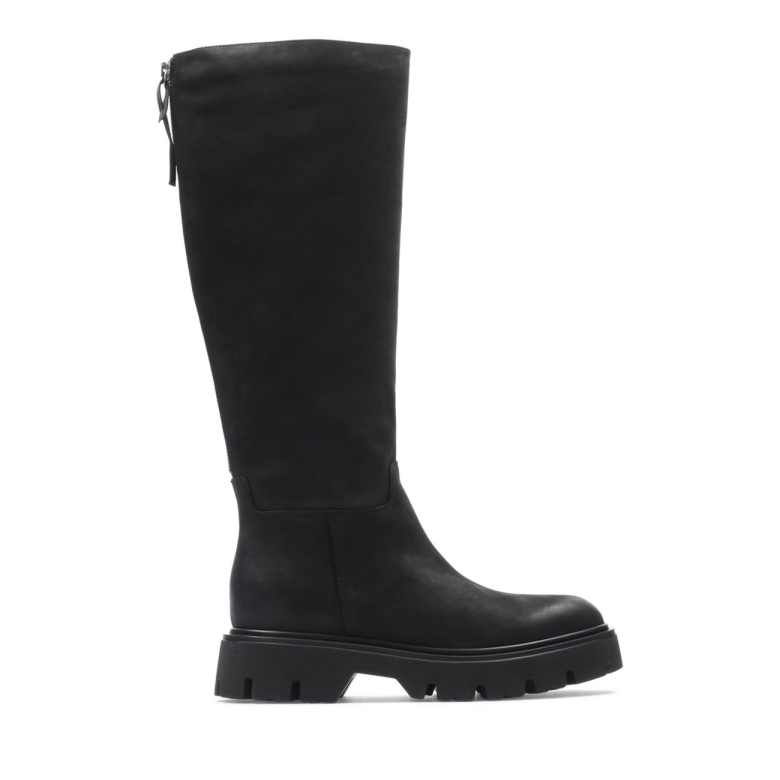 Schwarzes Nubuk Motiv Hi2 Schwarzes Nubuk Clarks