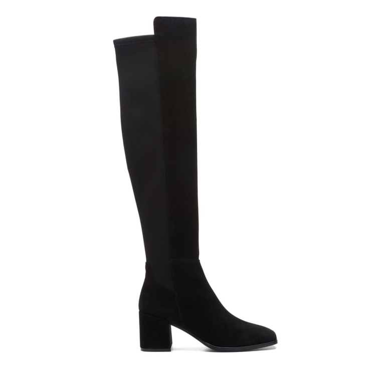 Schwarzes Wildleder Seren Caddy Schwarzes Wildleder Clarks