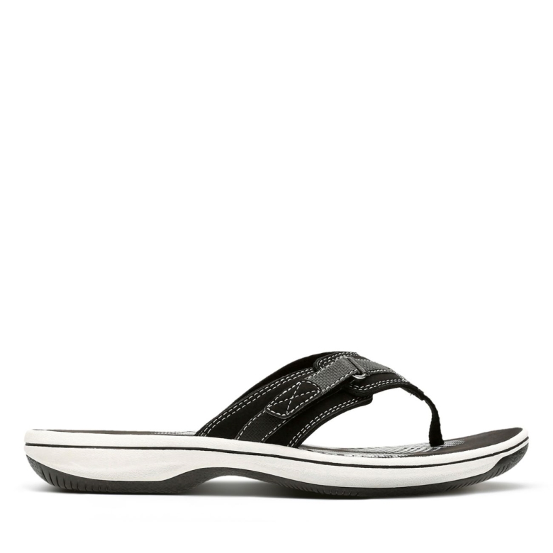 Breeze Sea Schwarz Synthetik Clarks Schwarz Synthetik