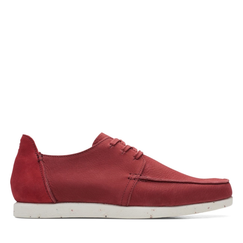 Ziegelrot Shacre Lite Niedrig Ziegelrot Clarks