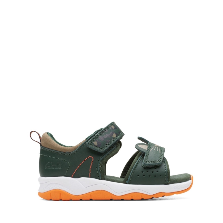 C Lowder Print Kleinkind Khaki Kombi Khaki Kombi Clarks