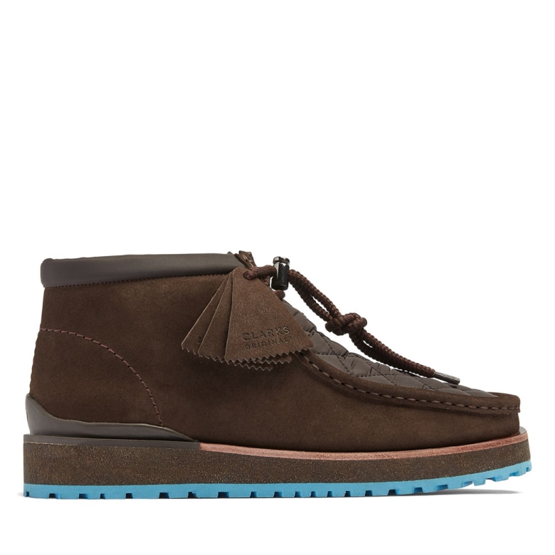 Anthrazit/blau Clarks Monwallabee Anthrazit/blau