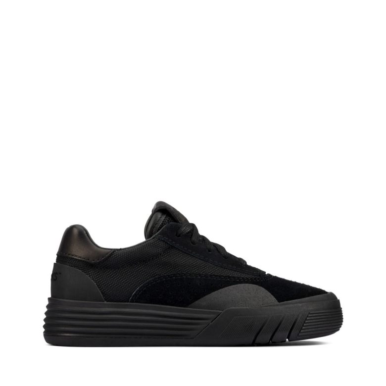 Cica Kid Schwarz Wildleder Clarks Schwarz