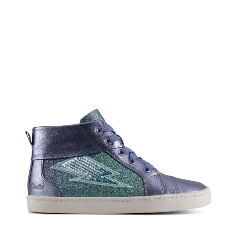 City Myth Kid Flieder Leder Clarks Flieder Leder