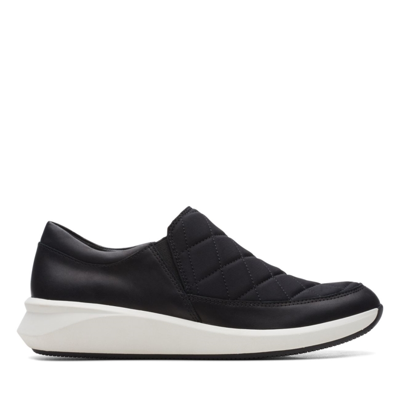 Clarks Schwarze Kombination Un Rio Spark Schwarze Kombination