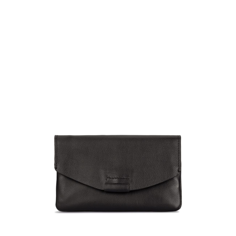 Clarks Schwarzes Leder Roslyn Rose Schwarzes Leder