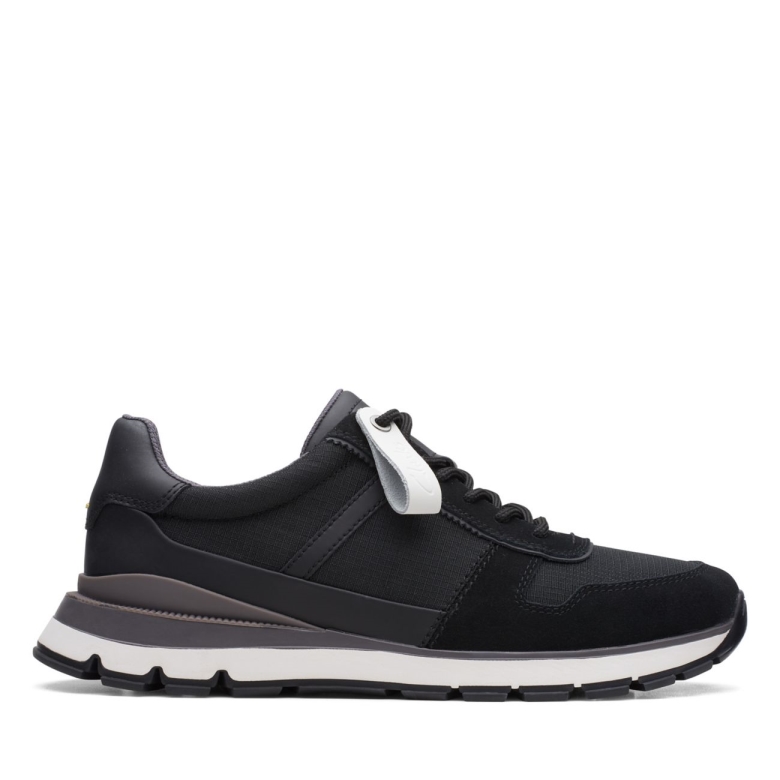 Clarks Schwarz Move Lite Renn Schwarz