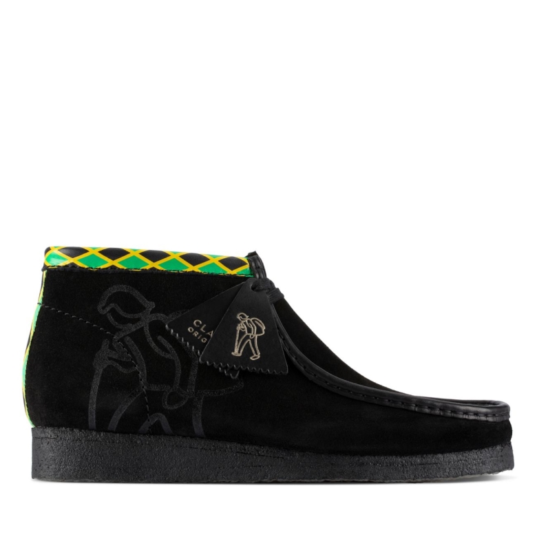 Clarks Schwarz/bunt Jamaica Bee Schwarz/bunt