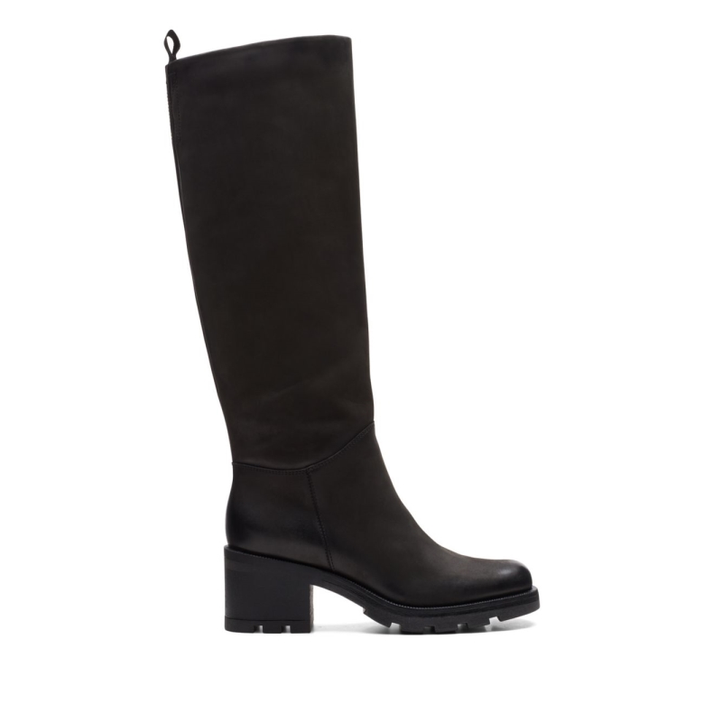 Clarks Schwarzes Nubukleder Odollo Hallo Schwarzes Nubukleder