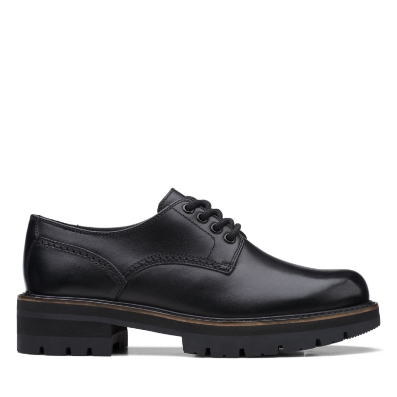 Clarks Schwarz Orianna Derby Schwarz