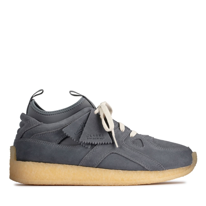 Clarks Blaugraues Wildleder Breacon Blaugraues Wildleder