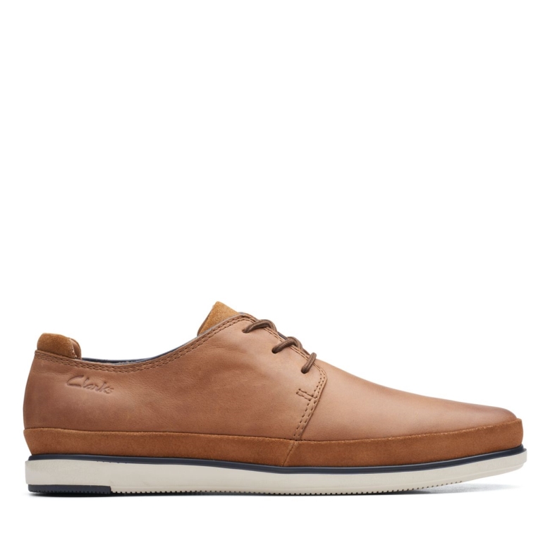 Clarks Bratton Spitze Dunkelbraune Kombination Dunkelbraune Kombination