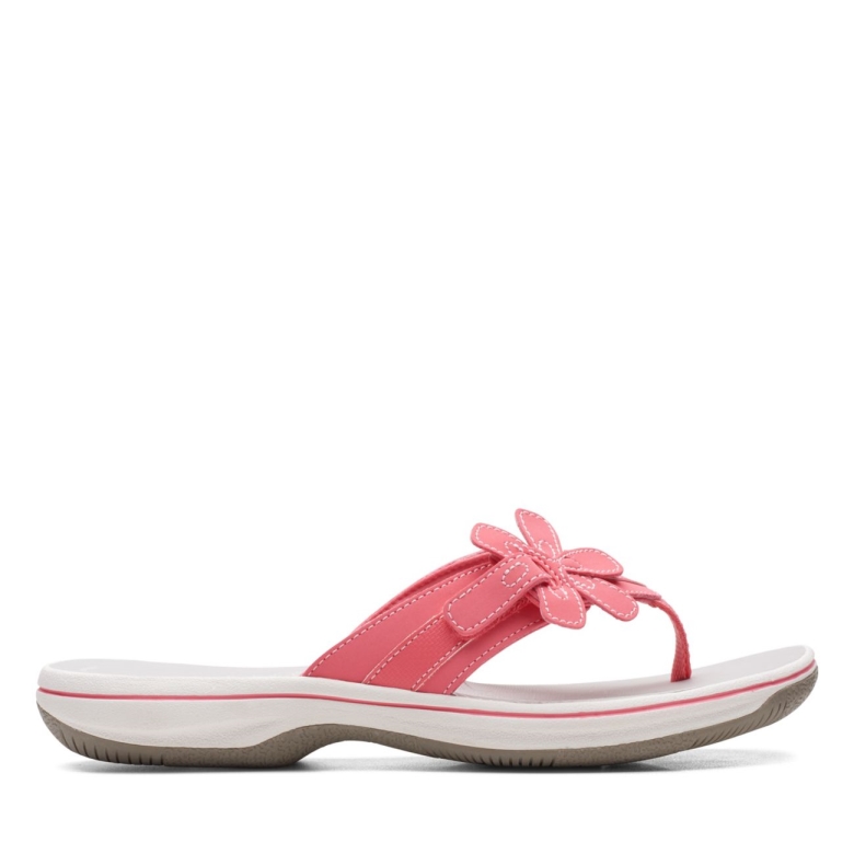 Clarks Brinkley Flora Leuchtende Koralle Leuchtende Koralle