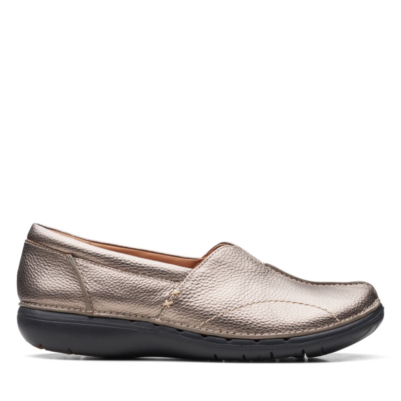 Clarks Champagner Und Loop Stride Champagner