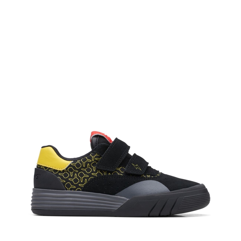 Clarks Cica Mist Kid Schwarz Schwarz
