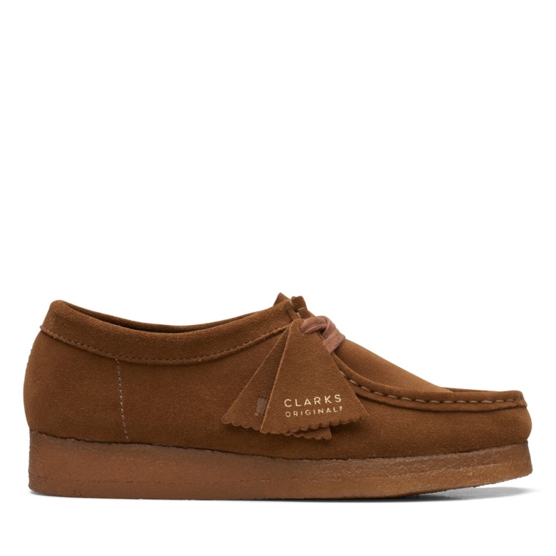 Clarks Kleber Wildleder Wallabee