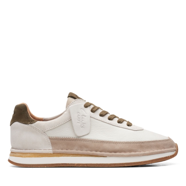 Clarks Craft Run Lace Creme-kombination Creme-kombination