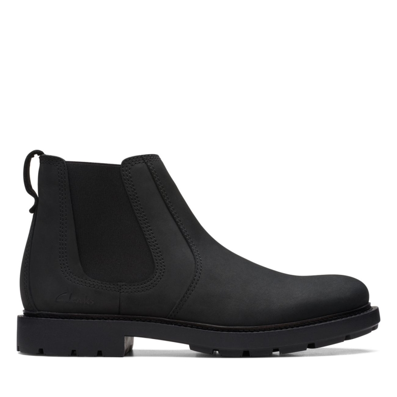 Clarks Craftdale2hall Schwarzes Nubuk Schwarzes Nubuk