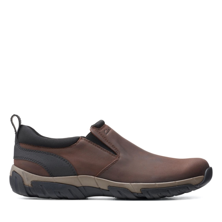 Clarks Grove Schritt Braunes Leder Braunes Leder