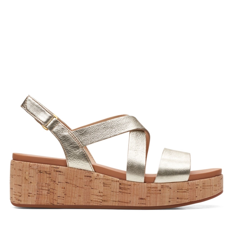 Clarks Kimmei Cork Champagner Champagner