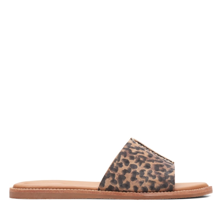 Clarks Leopardenmuster Karsea Mule Leopardenmuster