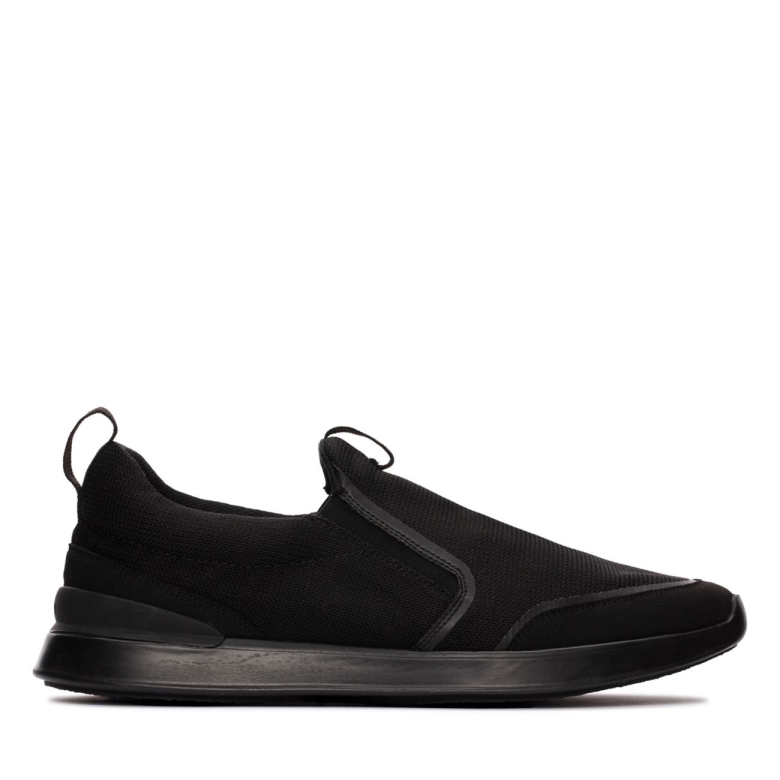 Clarks Lt Ease Schwarzer Strick Schwarzer Strick