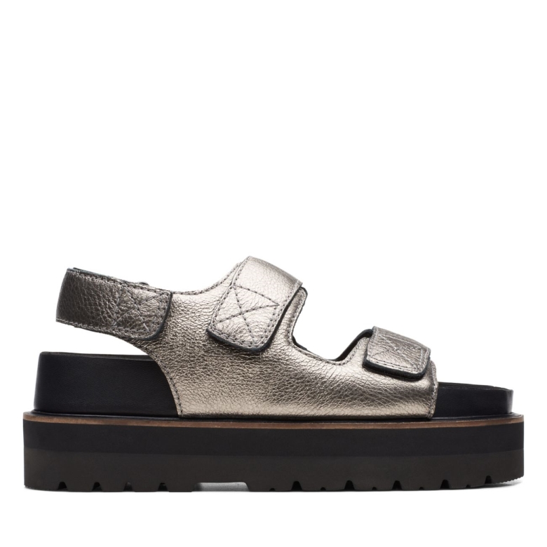 Clarks Metallic Orianna Sea Metallic